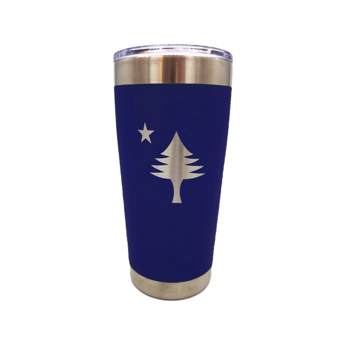 Maine Flag Insulated SS Tumbler Large