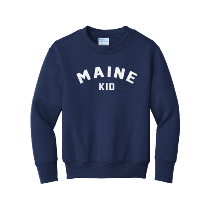 Youth Maine Kid Crewneck