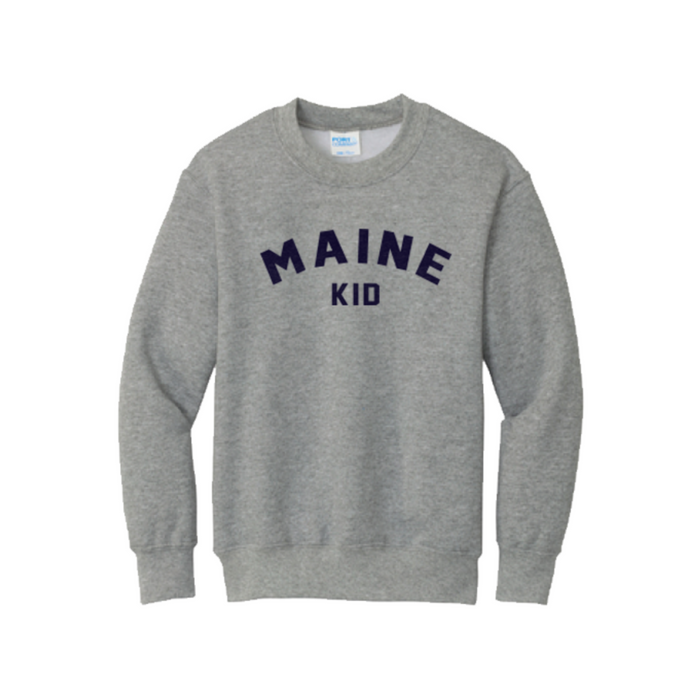 Youth Maine Kid Crewneck