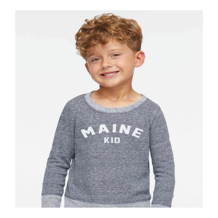 Toddler Maine Kid Crew Elbow Patch