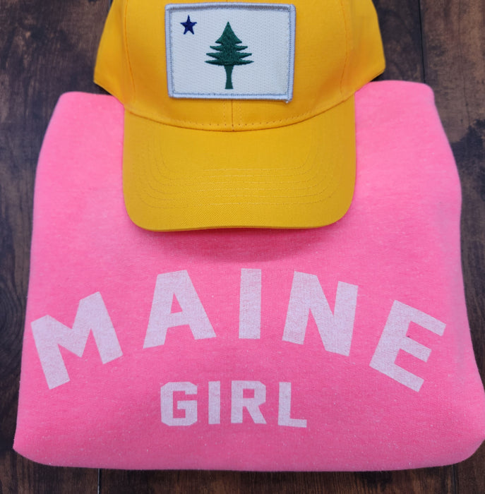 Youth Maine Girl Crewneck