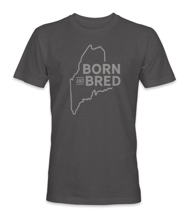 Born & Bred ME Outline T-Shirt