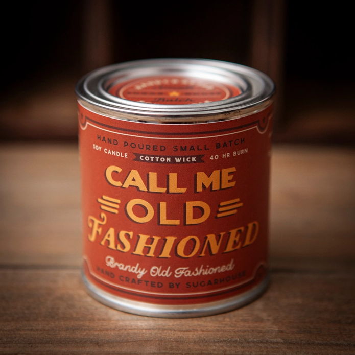 Call Me Old Fashion 8oz Paint Can Candle