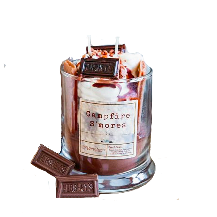 Campfire S'mores Dessert Candle, 12oz