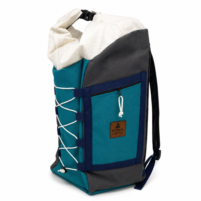 Harbor Roll Hybrid Travel Pack 40L - Teal/Steel/Navy