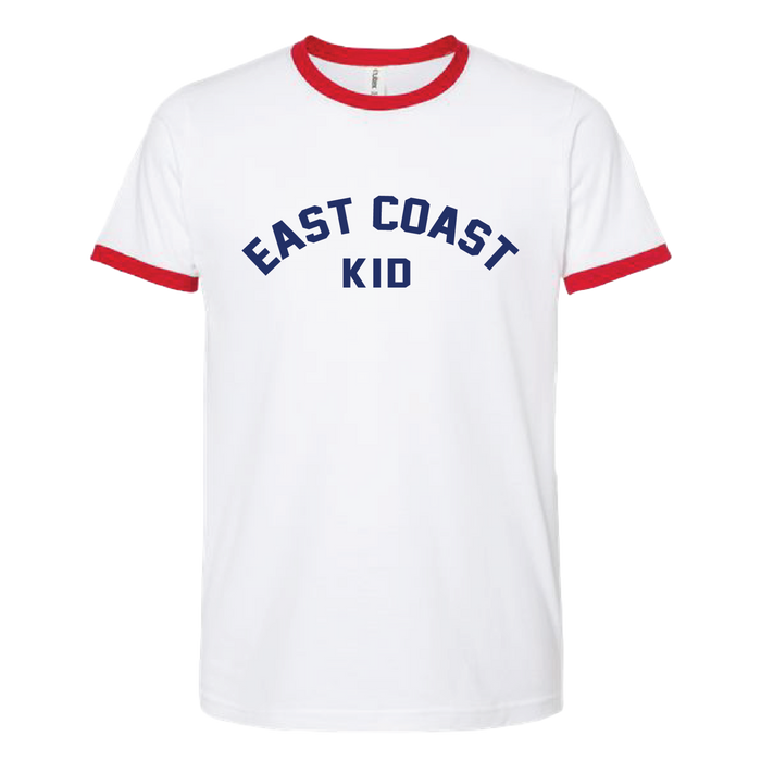 Adult East Coast Kid Ringer T-Shirt