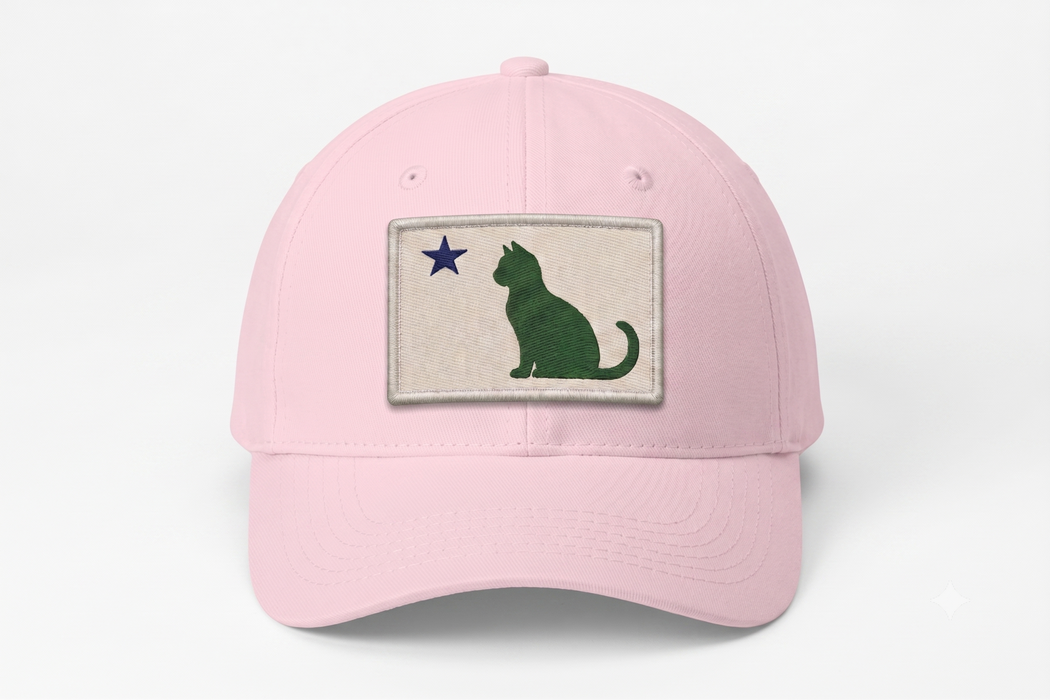 Maine Cat Flag Twill Dad Cap ROGUE LIFE Co. Hat