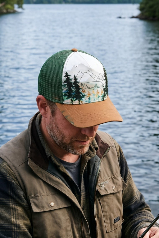 The "Backwoods Scenery" Trucker Hat - Rogue Life Co. ROGUE LIFE Co. Hat