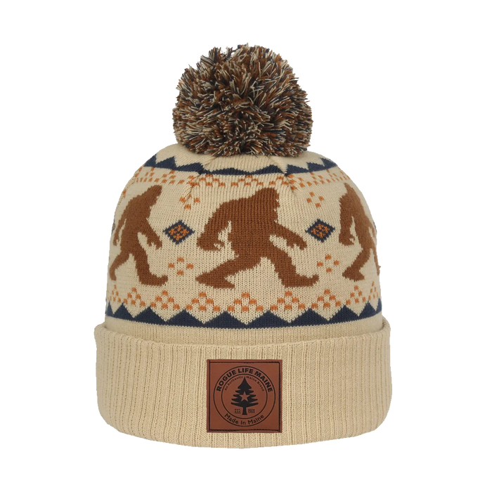 Sasquatch Pom Beanie