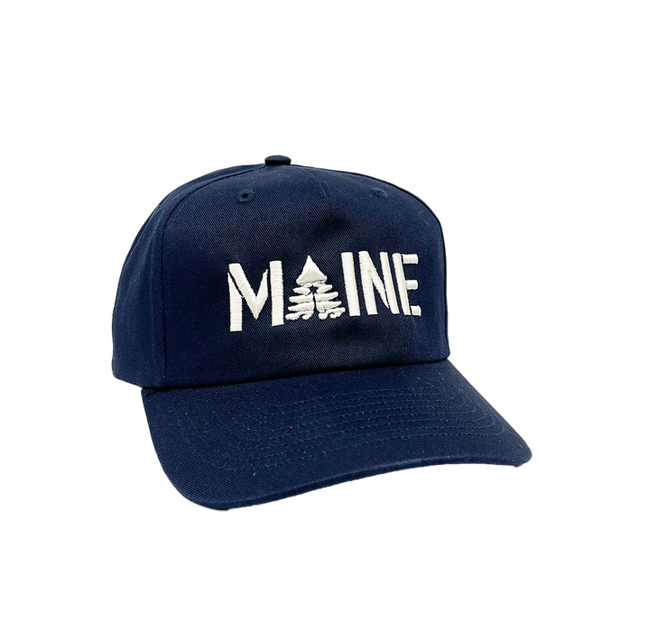 Maine Embroidered 5-Panel Snapback ROGUE LIFE Co. Hat