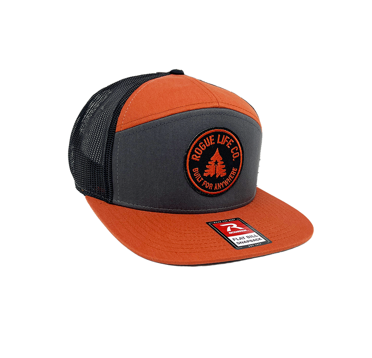 Rogue Life Co. Seven-Panel Snapback Rogue Life Maine