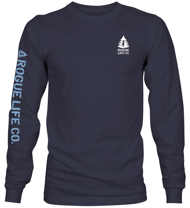 Youth Work Hard Ski Harder Long-Sleeve Shirt