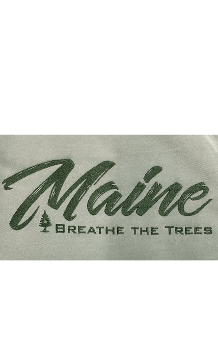 ME 'Breathe The Trees' Embroidered Crewneck