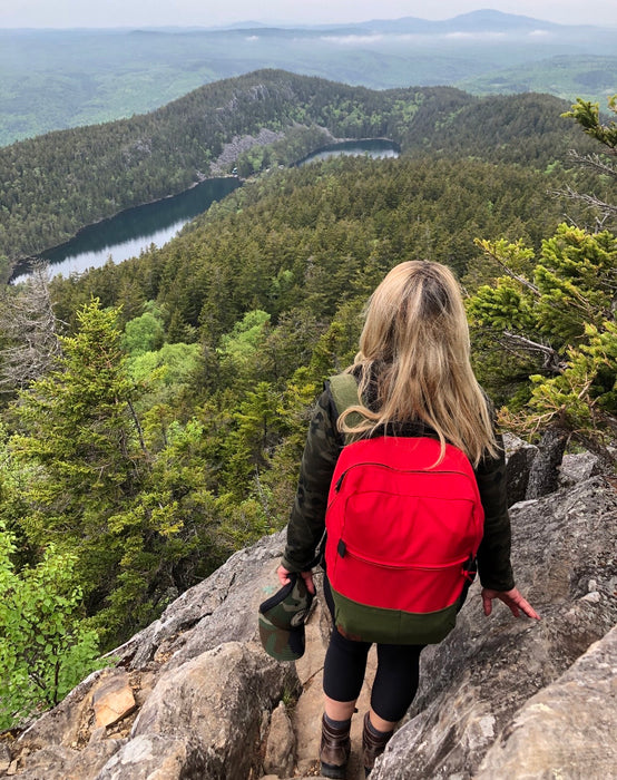 Benny Backpack 15L - Red Moss Green