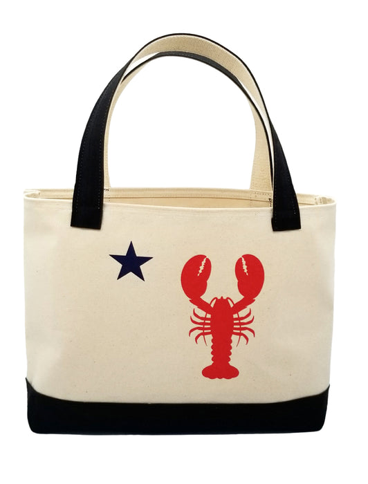 Maine Lobster Flag Large Tote Bag