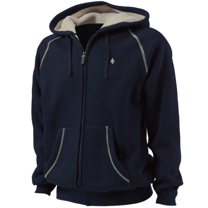 Men's Thermal Sherpa Full Zip Hoodie